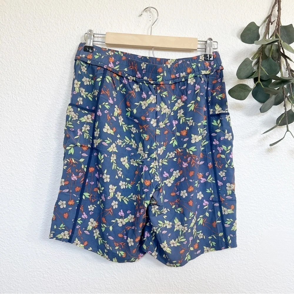 Anthropologie- Blossoming Bermuda Floral High Rise Shorts- Small